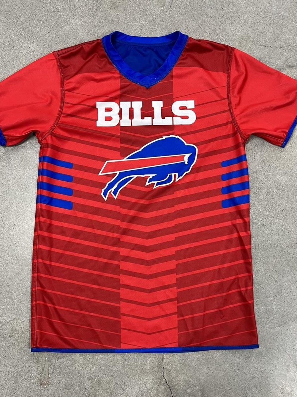 Buffalo Bills NFL Play Flag Football Reversible Jersey Blue & Red
